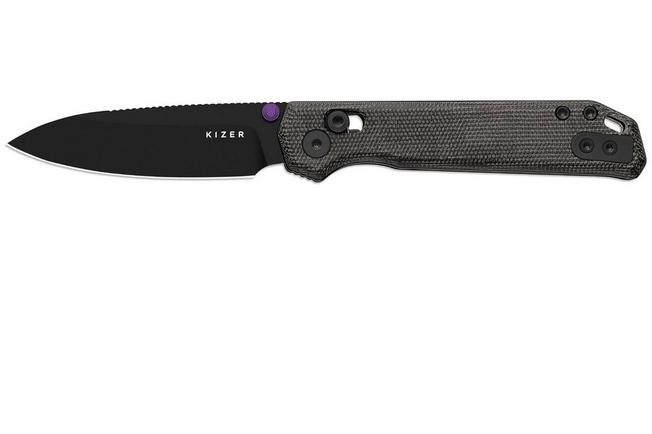 Bild für Kizer Vanguard Begleiter 2.9 V3458.2CDA1 PVD BD1N, Norplex UltreX Micarta, Taschenmesser, Azo Design