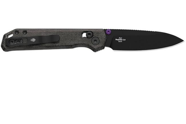 Bild für Kizer Vanguard Begleiter 2.9 V3458.2CDA1 PVD BD1N, Norplex UltreX Micarta, Taschenmesser, Azo Design