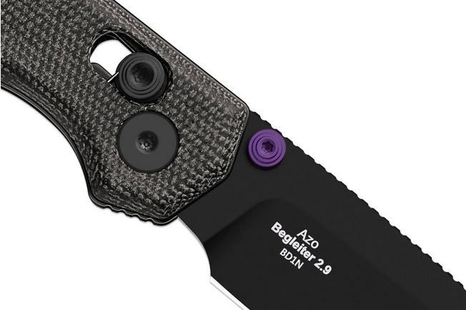 Bild für Kizer Vanguard Begleiter 2.9 V3458.2CDA1 PVD BD1N, Norplex UltreX Micarta, Taschenmesser, Azo Design