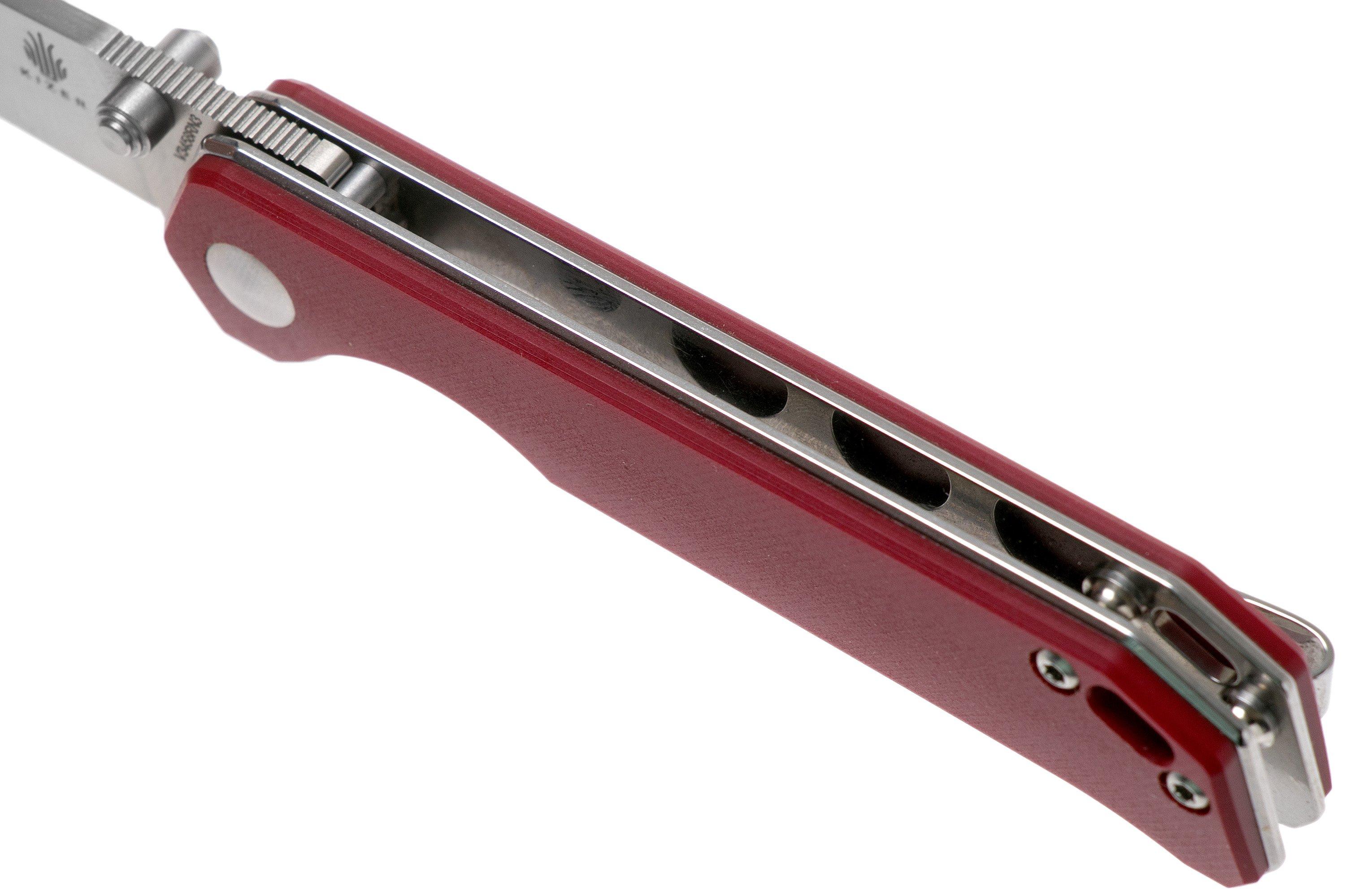 Kizer Begleiter Mini, Micarta, N690, V3458RN3 pocket knife, Azo design