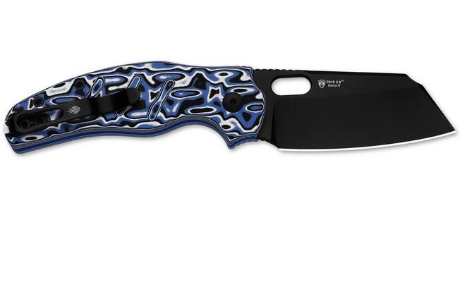 Bild für Kizer Vanguard C01C 2.9 BS V3488.29BSA1 PVD Nitro-V, Vortex Micarta, Taschenmesser, Chris Conaway Design