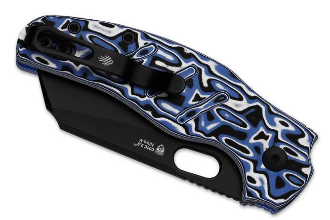 Bild für Kizer Vanguard C01C 2.9 BS V3488.29BSA1 PVD Nitro-V, Vortex Micarta, Taschenmesser, Chris Conaway Design