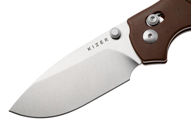 Bild für Kizer Vanguard C01C 2.9 CD V3488.29CDA1 Satin Nitro-V, Norplex UltreX Micarta, Taschenmesser, Chris Conaway Design