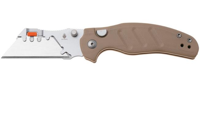 Afbeelding voor Kizer Vanguard C01C UTI 2 V3488-29JNA2 Tan G10, zakmes