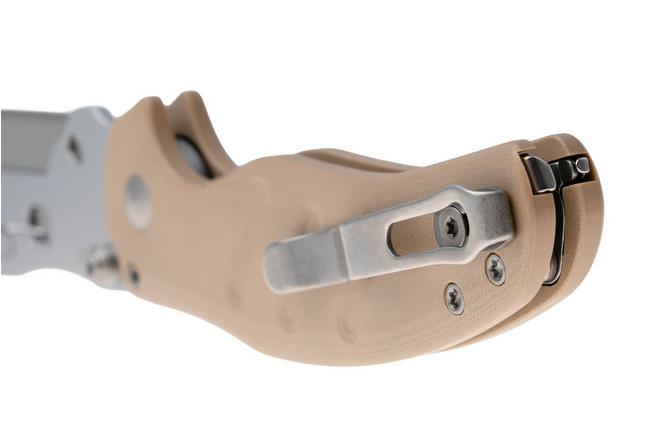 Afbeelding voor Kizer Vanguard C01C UTI 2 V3488-29JNA2 Tan G10, zakmes