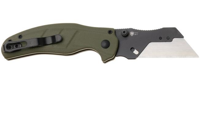 Afbeelding voor Kizer Vanguard C01C UTI 1 V3488-29JSA2 Green G10, zakmes