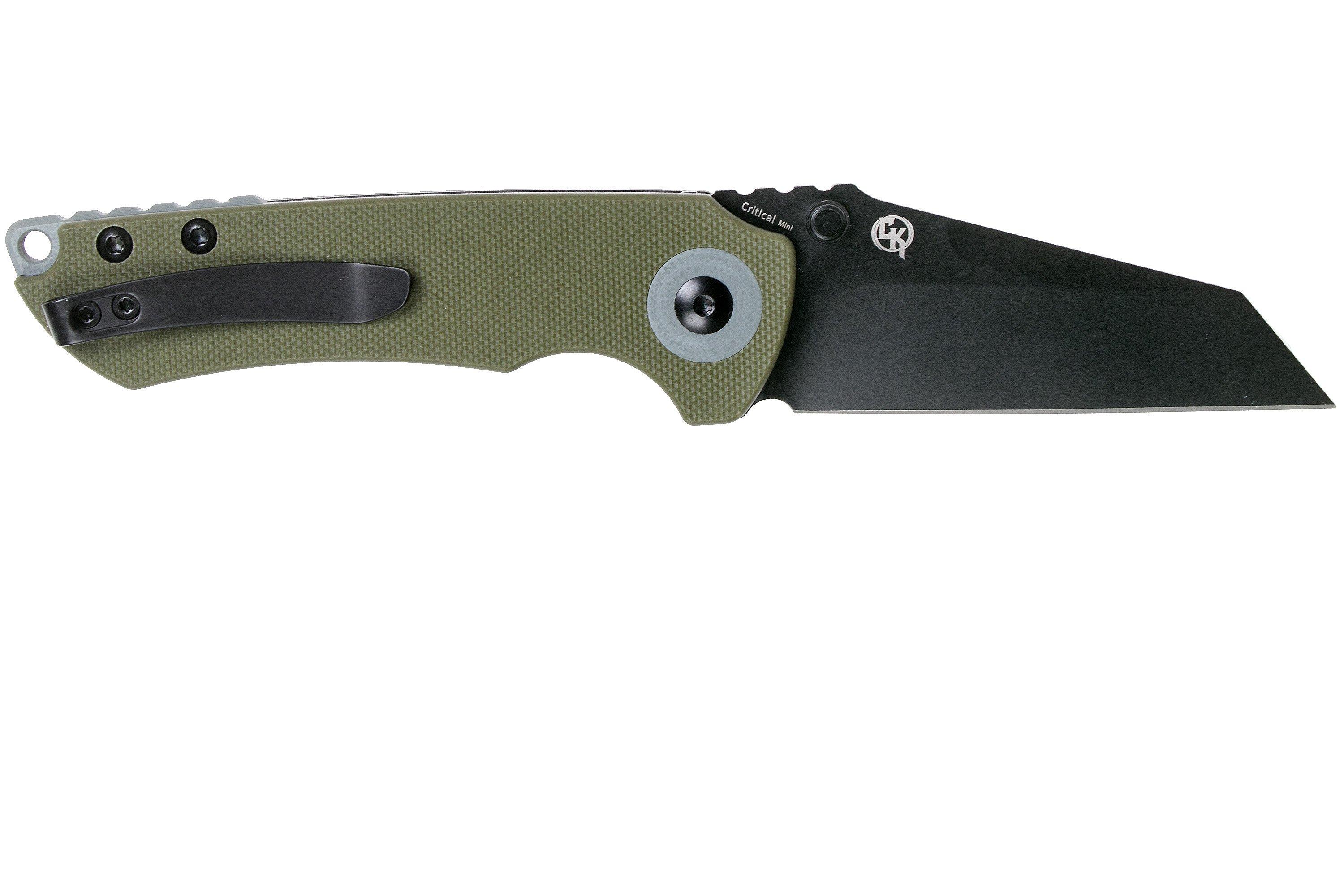 Kizer Vanguard Critical Mini, G10, CPM 3V, V3508A3 zakmes Voordelig