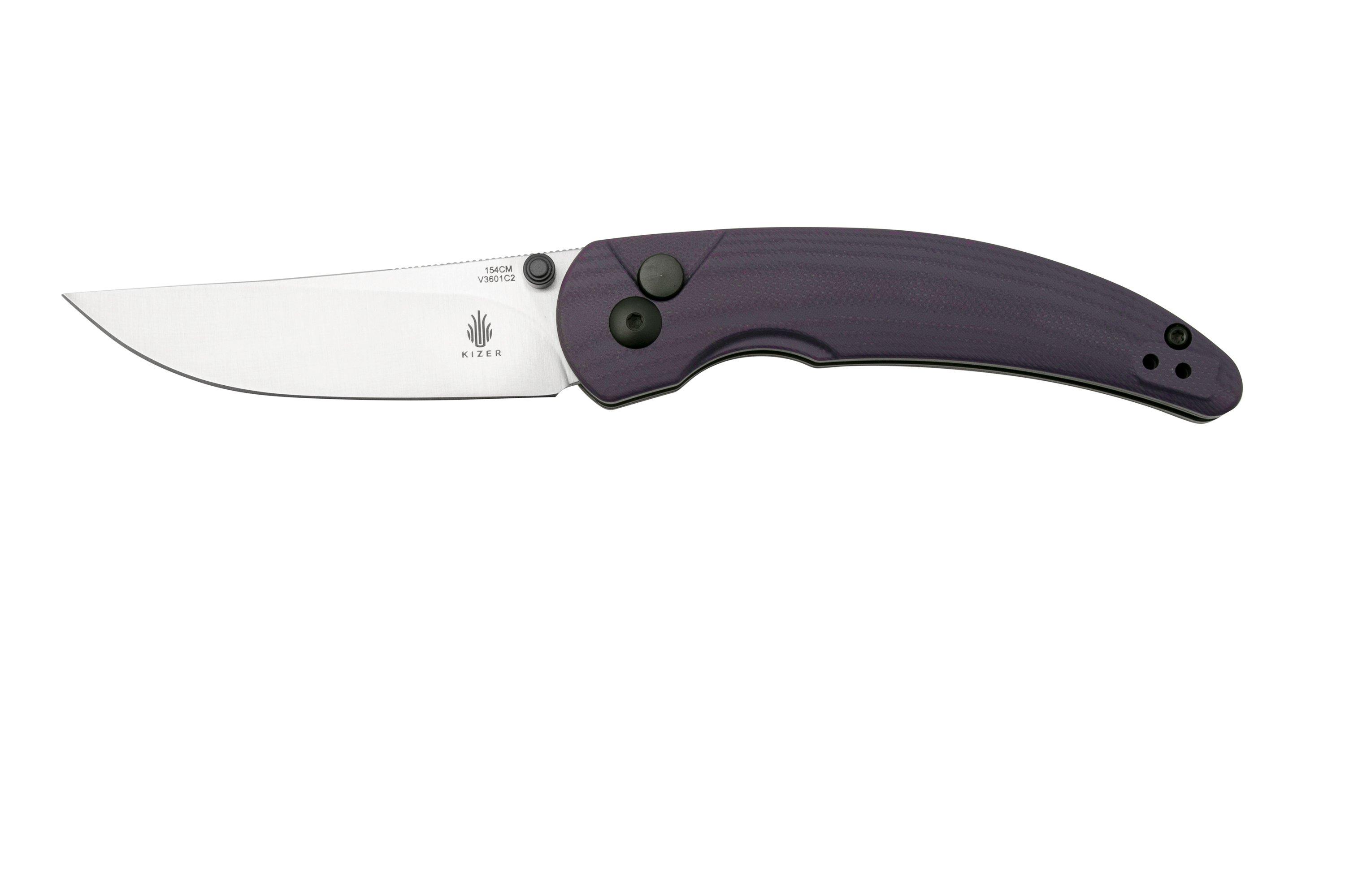 Kizer Vanguard Chili Pepper V3601C2 Purple G10 pocket knife