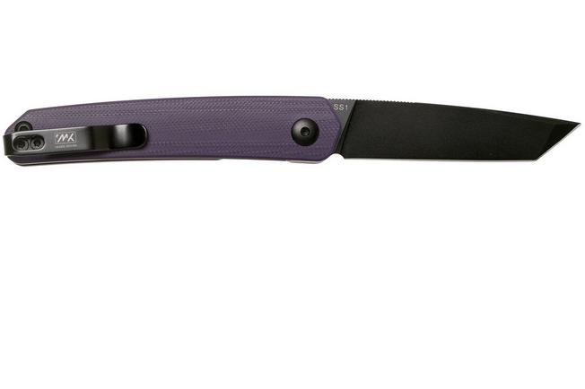 Imagen para Kizer SS1 V3603C1 Black 154CM, Purple G10, navaja, diseño Imkee