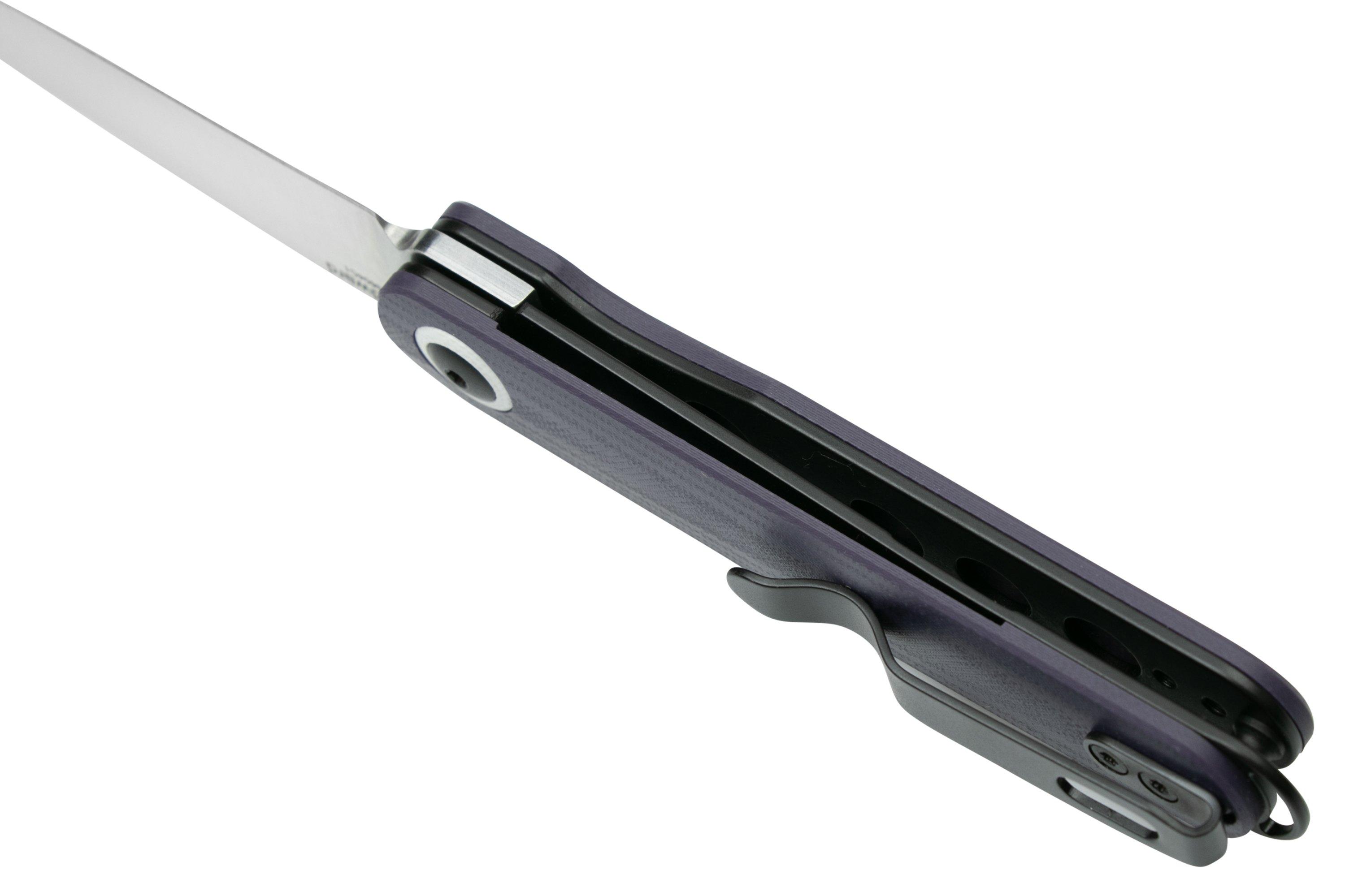 Kizer Squidward Purple V3604C1 154CM, purple G10 pocket knife