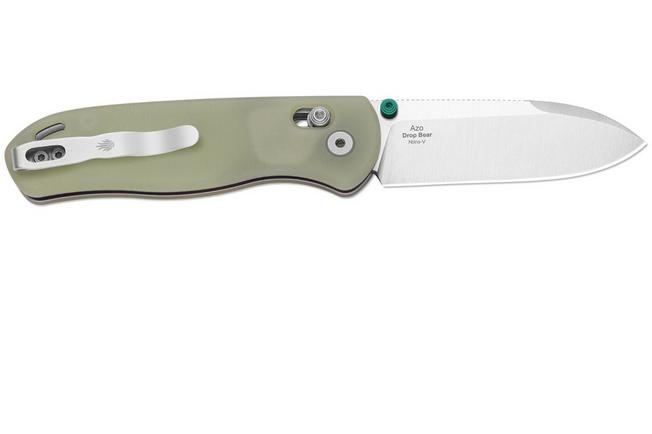 Image pour Kizer Vanguard Drop Bear V3619A20 Stonewashed Nitro-V, Glow In The Dark G10, couteau de poche, Azo design