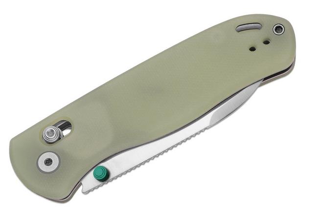 Image pour Kizer Vanguard Drop Bear V3619A20 Stonewashed Nitro-V, Glow In The Dark G10, couteau de poche, Azo design