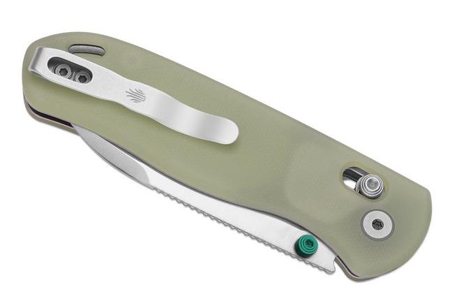 Image pour Kizer Vanguard Drop Bear V3619A20 Stonewashed Nitro-V, Glow In The Dark G10, couteau de poche, Azo design