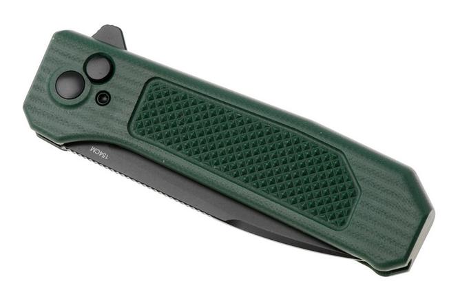 Bild für Kizer Brat V3630C2, Black 154CM, Green G10 Taschenmesser, Azo Design