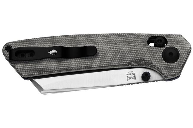 Bild für Kizer Madrac V3693A3 Satin Nitro-V, Norplex UltreX Micarta, Taschenmesser, Matteo Pignatelli Design