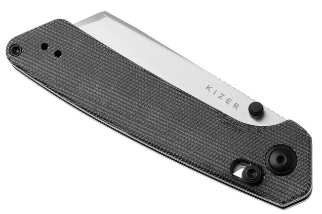 Afbeelding voor Kizer Madrac V3693A3 Satin Nitro-V, Norplex UltreX Micarta, zakmes, Matteo Pignatelli design