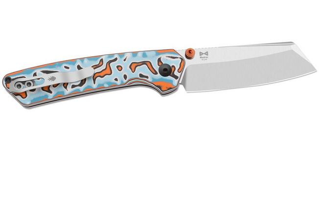 Imagem para Kizer Vanguard Madrac V3693BSA2 Satin 14C28N, Vortex Micarta, navalha