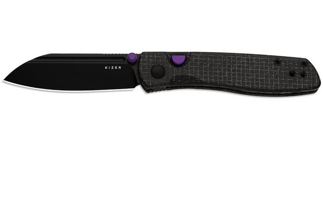 Image for Kizer Vanguard Renissance V3698A1 PVD N690, Micarta, pocket knife