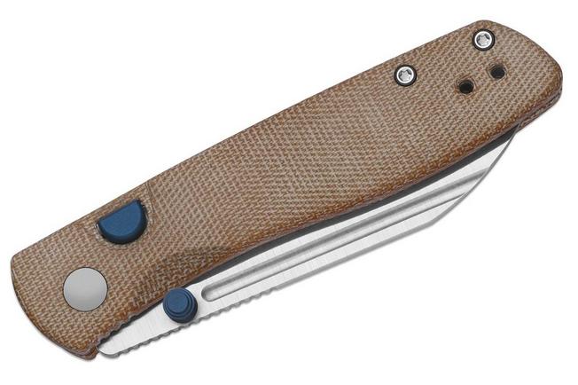 Image for Kizer Vanguard Renissance V3698A2 Satin N690, Norplex UltreX Micarta, pocket knife