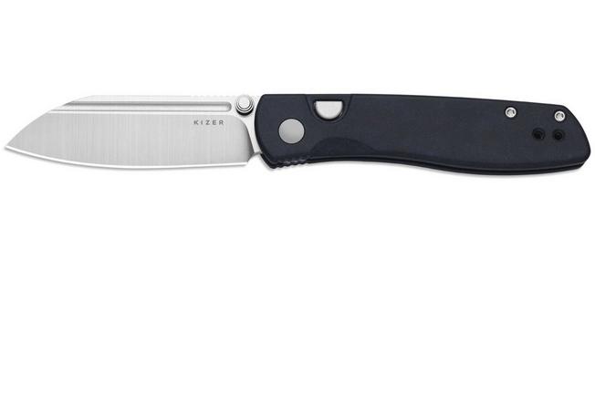 Afbeelding voor Kizer Vanguard Renissance V3698A3 Satin N690, Blue Richlite, zakmes