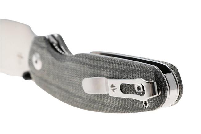 Afbeelding voor Kizer Meteora V3730A1, Satin Nitro-V, Black Micarta zakmes, Evgeniy Bulychev design 