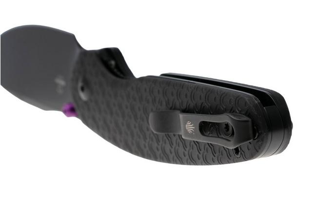 Afbeelding voor Kizer Meteora V3730A2, Black PVD Nitro-V, Black Aluminum zakmes, Evgeniy Bulychev design