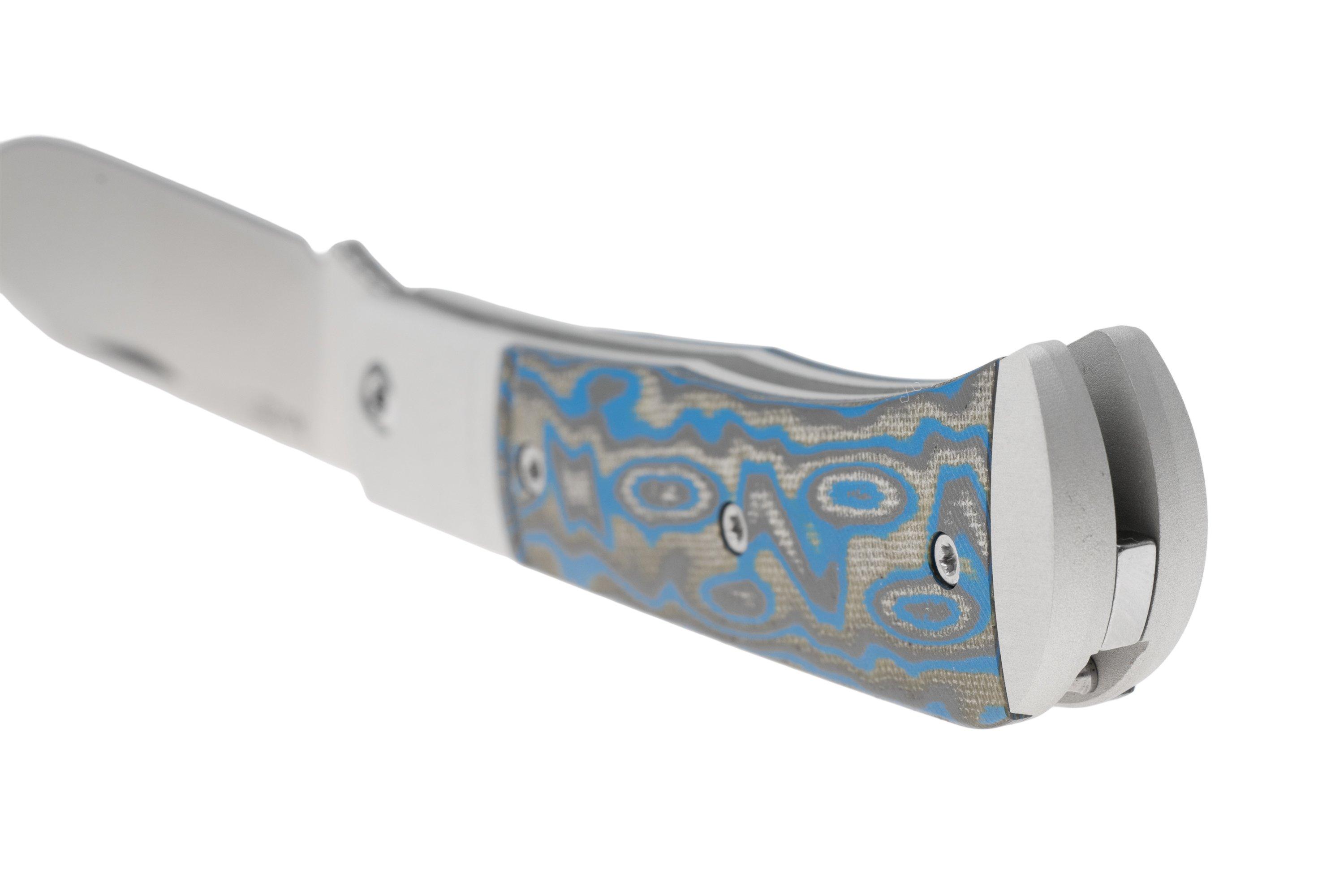 Kizer Trestle D V3760A2 Satin Nitro-V, Aluminum & Vortex Micarta ...