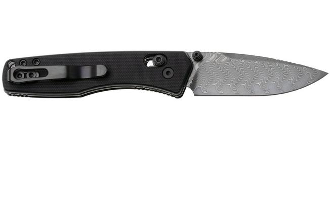 Afbeelding voor Kizer Vanguard Aegis V3774A2 Acid Etch Damascus, Black G10, zakmes, Azo design
