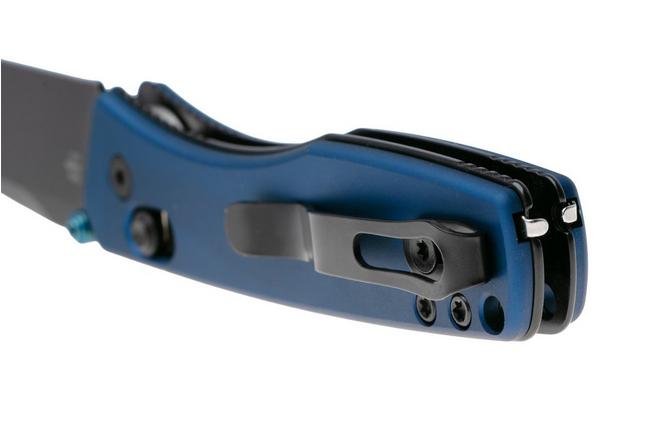 Afbeelding voor Kizer Vanguard Aegis V3774A3 Matte DLC AEB-L, Blue Aluminium, zakmes, Azo design