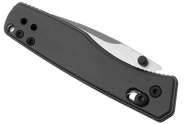 Afbeelding voor Kizer Vanguard Aegis V3774A4 Satin AEB-L, Gray Aluminium, zakmes, Azo design