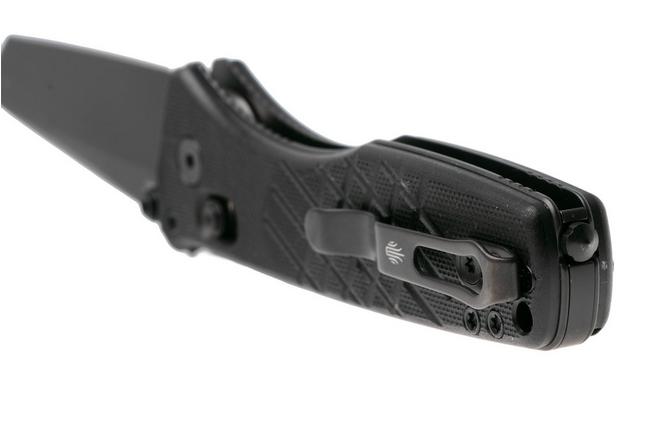Imagen para Kizer Vanguard Aegis T V3774CTA1 PVD AEB-L, Black G10, navaja, diseño de Azo