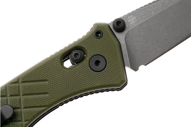 Imagen para Kizer Vanguard Aegis T V3774CTA2 Graywashed AEB-L, Olive Green G10, navaja, diseño de Azo