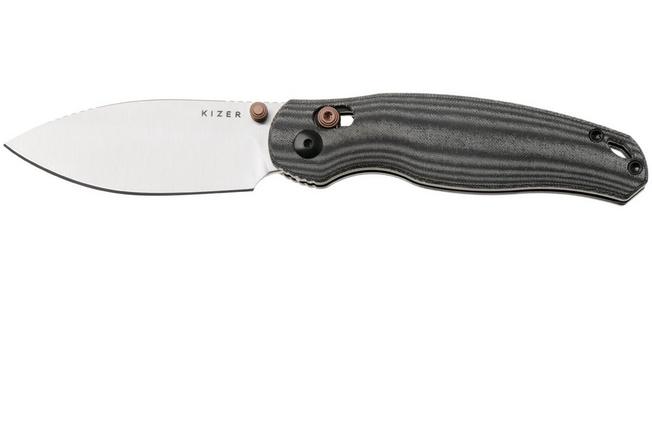 Imagen para Kizer Vanguard Phoca CD V3781CDA1 Satin 14C28N, Norplex UltreX Micarta, navaja