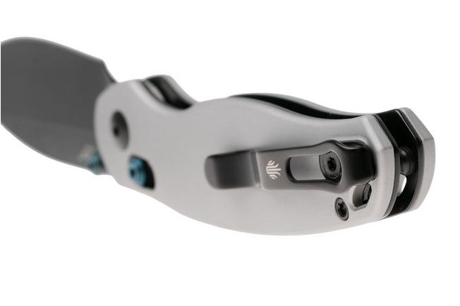 Imagen para Kizer Vanguard Phoca CD V3781CDA2 Blackwashed 14C28N, Grey Aluminium, navaja