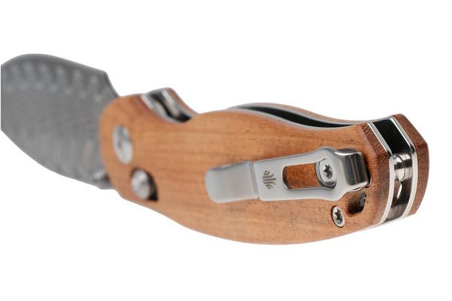 Imagen para Kizer Vanguard Phoca CD V3781CDA3 Acid Washed Damascus, Mkuruti Wood, navaja