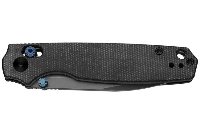 Image for Kizer Pokiman CD V3789A1 Gray Stonewashed AEB-L, Black Micarta, pocket knife