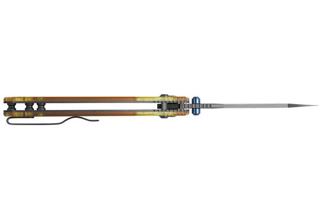 Image for Kizer Pokiman CC V3789A3 Gray Stonewashed AEB-L, PEI, pocket knife