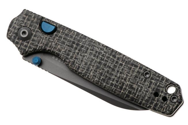 Obraz dla Nóż składany Kizer Pokiman BLL V3789BSA1, Gray PVD AEB-L Sheepsfoot, Black Micarta
