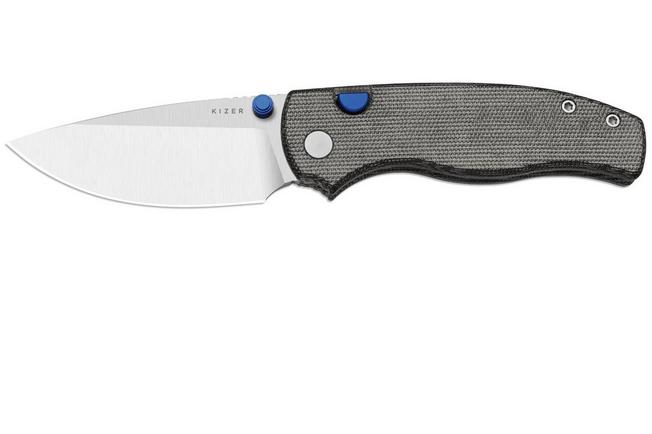 Bild für Kizer Vanguard Glaux V3801A1 Satin 14C28N, Norplex UltreX Micarta, Taschenmesser