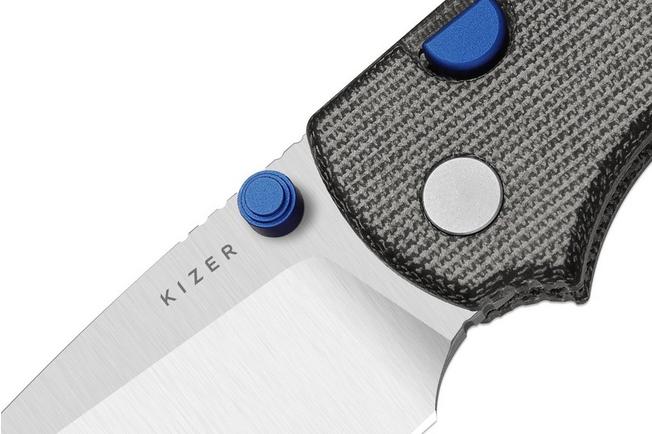 Bild für Kizer Vanguard Glaux V3801A1 Satin 14C28N, Norplex UltreX Micarta, Taschenmesser