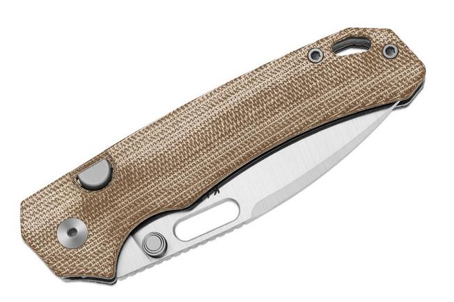 Image for Kizer Vanguard Outposter V3802BDA1 Satin Nitro-V, Norplex UltreX Micarta, pocket knife