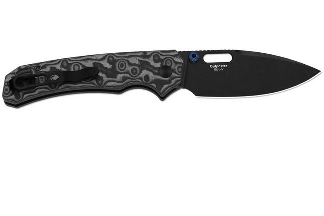 Image for Kizer Vanguard Outposter V3802BDA2 PVD Nitro-V, Vortex Micarta, pocket knife