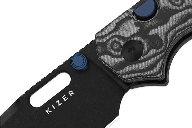 Image for Kizer Vanguard Outposter V3802BDA2 PVD Nitro-V, Vortex Micarta, pocket knife
