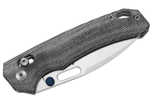 Image for Kizer Vanguard Outposter V3802CDA1 Satin Nitro-V, Norplex UltreX Micarta, pocket knife