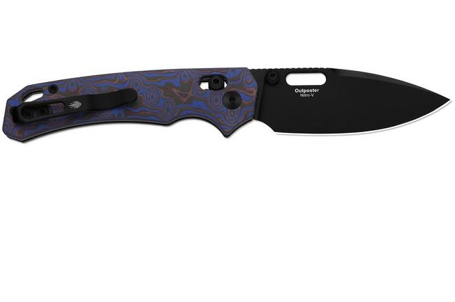 Image for Kizer Vanguard Outposter V3802CDA2 PVD Nitro-V, Vortex Micarta, pocket knife