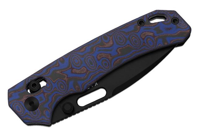 Image for Kizer Vanguard Outposter V3802CDA2 PVD Nitro-V, Vortex Micarta, pocket knife