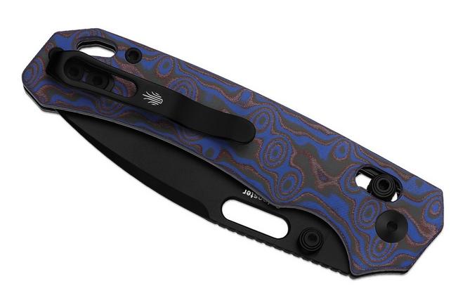 Image for Kizer Vanguard Outposter V3802CDA2 PVD Nitro-V, Vortex Micarta, pocket knife