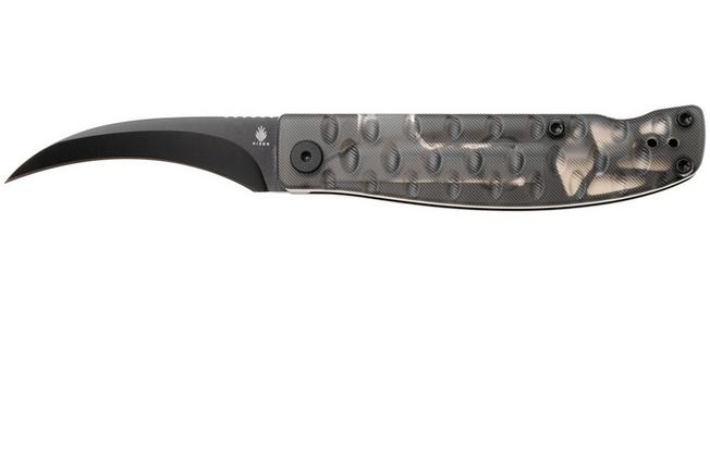 Bild für Kizer Kiwami V3809SH1, Black PVD BD1N, Black Acrylic Taschenmesser, Konstantinos Paschalis Design