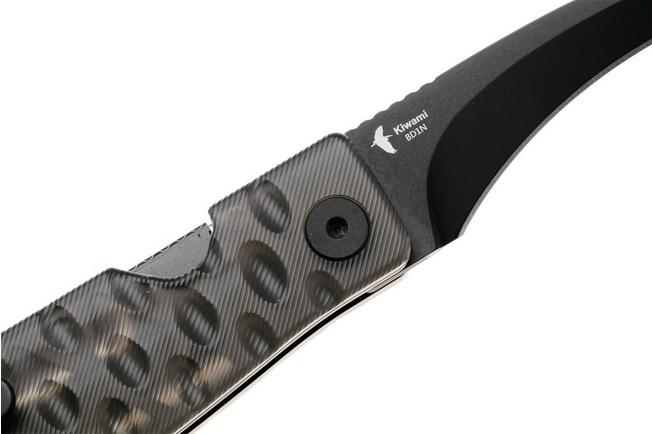 Bild für Kizer Kiwami V3809SH1, Black PVD BD1N, Black Acrylic Taschenmesser, Konstantinos Paschalis Design