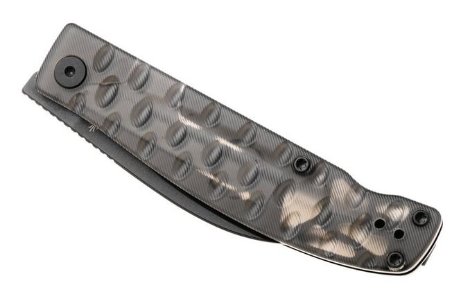 Bild für Kizer Kiwami V3809SH1, Black PVD BD1N, Black Acrylic Taschenmesser, Konstantinos Paschalis Design